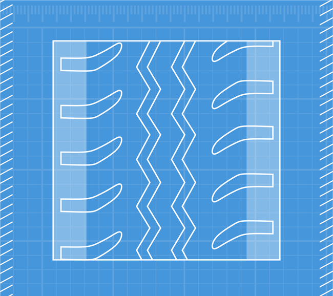 Tread pattern construction and types 5 016913
